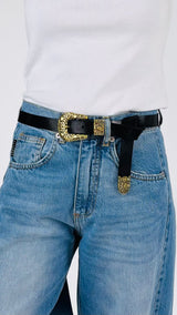 Cintura fibbia country H.