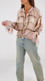 Camicia tartan garzata T.