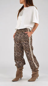 Pantalone nylon leo bande H.