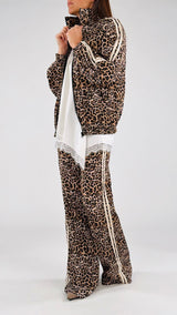 Pantalone nylon leo bande H.