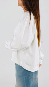 Felpa orso fiori Vic.