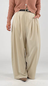 Pantalone doppia pences cintura catena H.