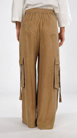 Pantalone cargo cupro T.