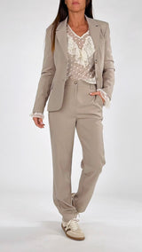 Pantalone sigaretta twill basic H.