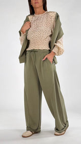 Pantalone barrel soft touch K