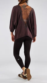 Pull kimono schiena pizzo Vic.