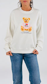 Felpa teddy smile Vic.