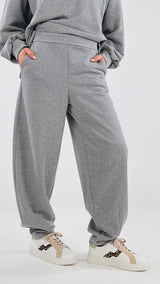 Pantalone felpa riprese Twin.