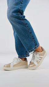 Sneaker satinata