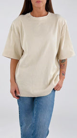 T-shirt over costina spalline H.