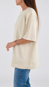 T-shirt over costina spalline H.