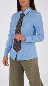 Camicia piquet cravatta Kiki