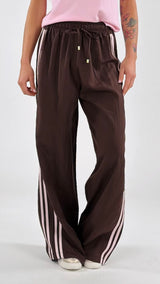 Pantalone lyocell bande Kiki