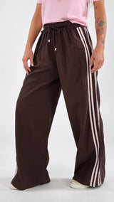 Pantalone lyocell bande Kiki