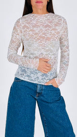 T-shirt pizzo H.