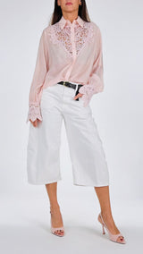 Camicia pettorina macramè You