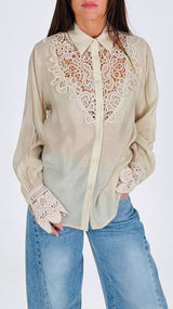 Camicia pettorina macramè You