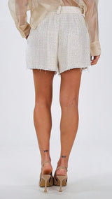 Short stuoia paillettes H.