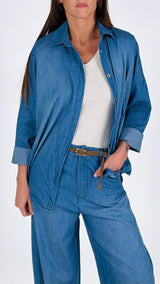 Camicia over chambray H.