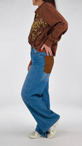 Jeans Wendy suede T.