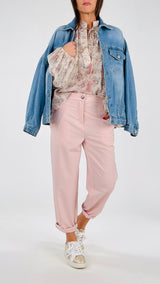 Pantalone carota fluido Vic.