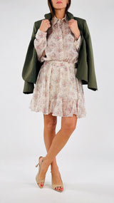 Abito organza provenzale T.