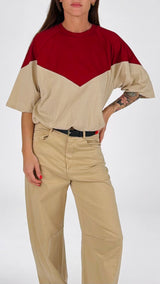 T shirt bicolor palloncino T