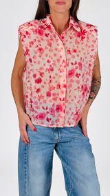 Camicia organza spalline maltinta H