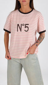 T-shirt n 5 righe T.