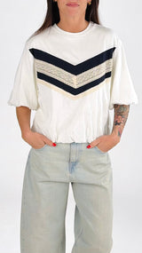 T-shirt passamaneria palloncino T.