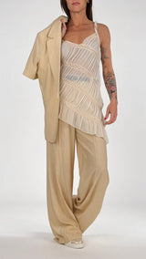 Top georgette passamanerie H.