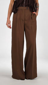 Pantalone palazzo stropicciato Vic.