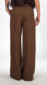 Pantalone palazzo stropicciato Vic.