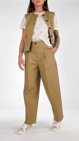Pantalone tela pences T.