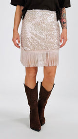 Mini frange full paillettes H.