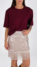 T-shirt scatolina spallina