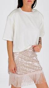 T-shirt scatolina spallina