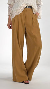 Pantalone palazzo cupro Vic.