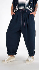 Pantalone viscosa lavata Vic.