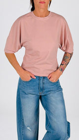 T-shirt manica pipistrello H.