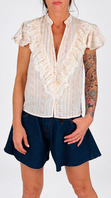 Camicia V rouches provenzale You
