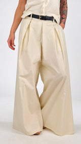 Pantalone palazzo crock H.