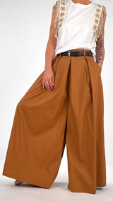 Pantalone palazzo crock H.