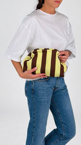 Borsa pasticcino rigata