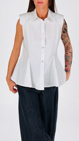 Camicia spallina fondo godet H.