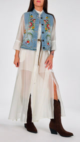 Gilet Flower