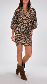 Abito wrap mussola leo H.