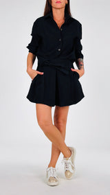 Short cannoni cupro H.