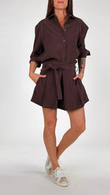 Short cannoni cupro H.