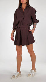 Short cannoni cupro H.